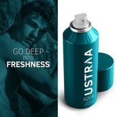 4 - Ustraa Deodorant Body Spray for Men, 150 ml Aqua (Pack of 3)