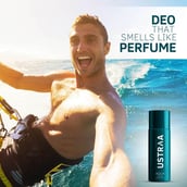 5 - Ustraa Deodorant Body Spray for Men, 150 ml Aqua (Pack of 3)