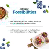 7 - Neuherbs Omega Steel - Cut Oats with Chia Seeds,  400 g  Unflavoured