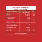 2 - Neuherbs Apple Cider Vinegar With Mother,  20 tablet(s)  Apple