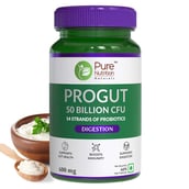 1 - Pure Nutrition Progut 50 Billion CFU with 14 Strands of Probiotics,  60 veggie capsule(s) 