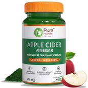 1 - Pure Nutrition Apple Cider Vinegar, 60 veggie capsule(s) Unflavoured