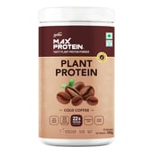 1 - RiteBite Max Protein Plant Protein,  1.1 lb  Cold Coffee 