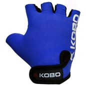 KOBO Weight Lifting Gloves (WTG-05), Blue Large