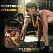 3 - MuscleBlaze High Protein Oats (Jar Pack),  1 kg  Dark Chocolate 