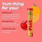 5 - Plix Life Apple Cider Vinegar with Mother,  15 tablet(s)  Orange Squeeze 