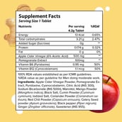 3 - Plix Life Apple Cider Vinegar with Mother,  15 tablet(s)  Lemon Ginger (Pack of 4) 