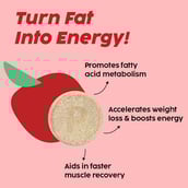 5 - Plix Life L-Carnitine Apple Cider Vinegar,  15 tablet(s)  Apple Burst 