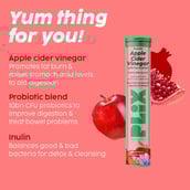 5 - Plix Life Probiotic Apple Cider Vinegar,  15 tablet(s)  Apple Burst 