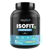 1 - HealthXP Isofit Whey Protein Isolate, 5 lb Chocolate