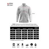 3 - John Ally Winter Gym Jacket for Men,  Navy Blue  2XL 