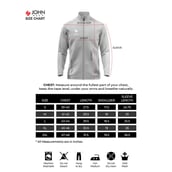 3 - John Ally Winter Gym Jacket for Men,  Navy Blue  Large 