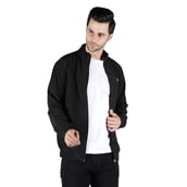 1 - John Ally Winter Gym Jacket for Men,  Black  2XL 