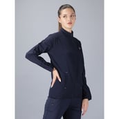 2 - John Ally Winter Gym Jacket for Women, Navy Blue XL