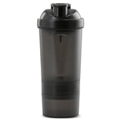 2 - GNC Live Well Plastic Shaker, Black, Freebie 750 ml