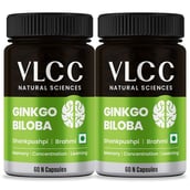 1 - VLCC Natural Sciences Ginkgo Biloba (Pack of 2),  60 capsules 