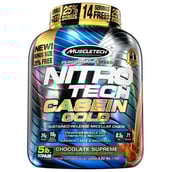 MuscleTech Nitrotech Casein Gold, 5 lb Chocolate Supreme