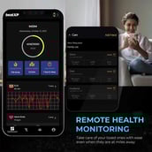 3 - beatXP EXACT Smartwatch with Medical Grade ECG,  Black  Free Size 