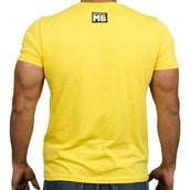 2 - MuscleBlaze ZIDD Wars T- Shirt, Yellow Small