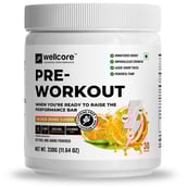 1 - Wellcore Pre-Workout,  0.72 lb  Valencia Orange 