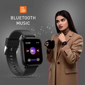 3 - Gionee GSW6 Smartwatch,  Black  Free Size 