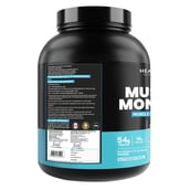 3 - HealthXP Muscle Monster Mass Gainer,  6 lb  Chocolate Peanut Butter 