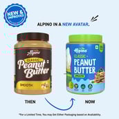 5 - Alpino Classic Peanut Butter,  1 kg  Smooth 