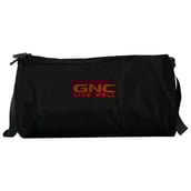 1 - GNC Bordered Gym Bag,  Black 