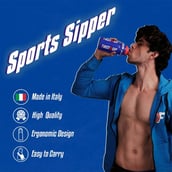 3 - Fast & Up Sipper Water Bottle,  Blue  750 ml 