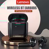 6 - Lenovo QT83 Bluetooth Headset, Black