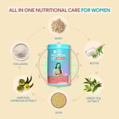 HealthKart HK Vitals ProteinUp Women 400g Vanilla & Shaker Combo