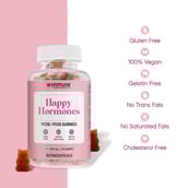 4 - Wommune Happy Hormones PCOD PCOS,  30 gummies  Unflavoured 