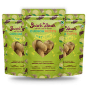 1 - SnackAmor Quinoa Puffs,  Mint+Lime (Pack of 3)  50 g 