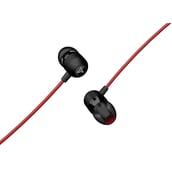 3 - Syska HE910 Wired Earphones, Black & Red