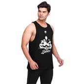 Omtex Fearless Stringer for Men,  Black  Medium 