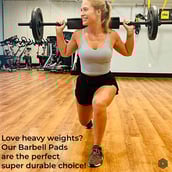 4 - Boldfit Barbell Pad,  Black 