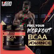 2 - Megagrow BCAA Advance,  0.88 lb  29 Servings  Kiwi Strawberry 
