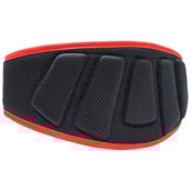7 - MuscleXP Gym Nylon Padded Weightlifting Belt,  Black  Small 