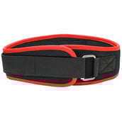 6 - MuscleXP Gym Nylon Padded Weightlifting Belt, Black XL