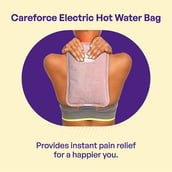 5 - Careforce Ultra-Comfort Electric Hot Water Bag Pink,  1 Piece(s)/Pack 