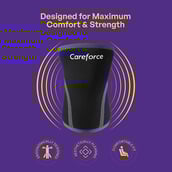 3 - Careforce Knee Cap for Men,  Black  Medium 