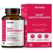 2 - Nirvasa Daily Multivitamin, 60 tablet(s) Unflavoured (Pack of 2)