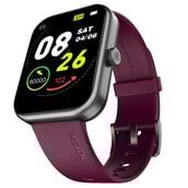 Noise ColorFit Pulse 2 Max Smartwatch,  Deep Wine  Free Size 