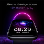 1 - Noise ColorFit Ultra 2 LE Smartwatch,  Jet Black  Free Size 