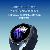Noise Fit Core 2 Buzz Smartwatch,  Midnight Blue  Free Size 