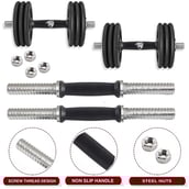 3 - BULLAR 30 kg Rubber Home Gym Set