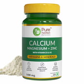 1 - Pure Nutrition Calcium Magnesium with Zinc,  60 tablet(s)  Unflavoured 