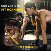 3 - MuscleBlaze High Protein Oats (Jar Pack) OP, 1 kg Dark Chocolate