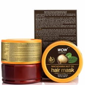 1 - WOW Skin Science Macadamia Nut Oil Hair Mask,  200 ml  for Dry, Brittle & Coarse Hair 