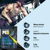 4 - MuscleBlaze Whey Protein,  2.2 lb  Rich Milk Chocolate 